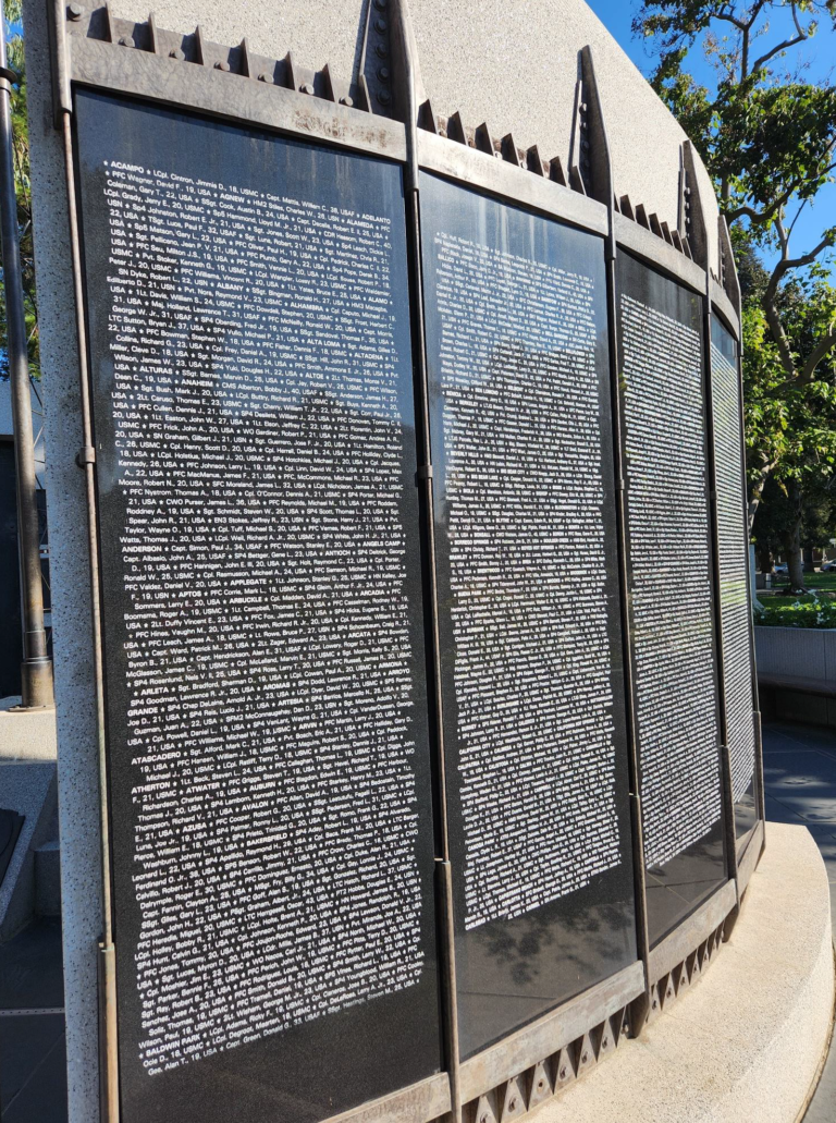 Vietnam Veterans' Names