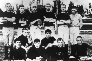 The University of Southern California Methodists fields its first football team