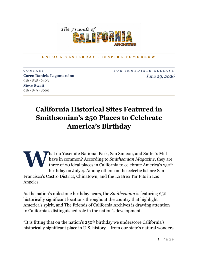 America's 250th Anniversary - Page 1
