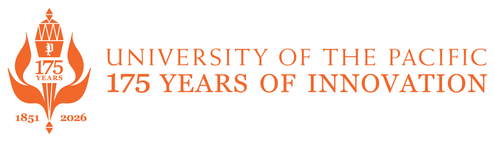 University of the Pacific — 175 Years of Innovation, 1851–2026.